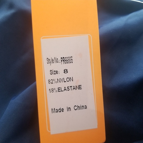 Perona Bailey V-Neck baithing suit navy and white - Picture 2 of 8